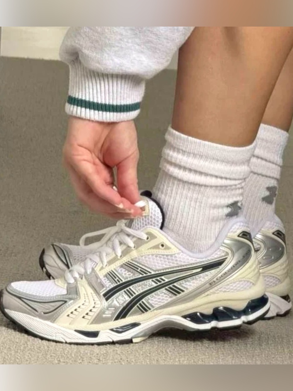 ASICS Gel-Kayano 14 Women's Athletic Running Shoes - Picture 9 of 13